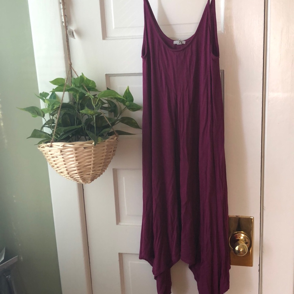 Urban Outfitters Ecote plum cover-up dress